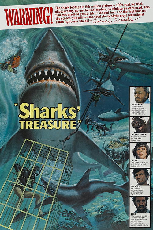 Movie poster for Sharks' Treasure (1975)