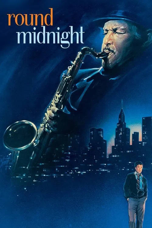 Movie poster for 'Round Midnight (1986)