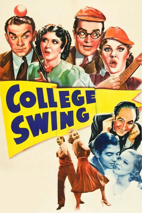 Movie poster for College Swing (1938)