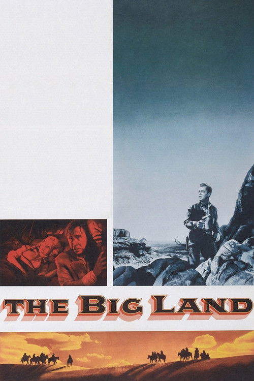 Movie poster for The Big Land (1957)