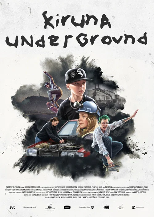 Movie poster for Kiruna Underground (2025)