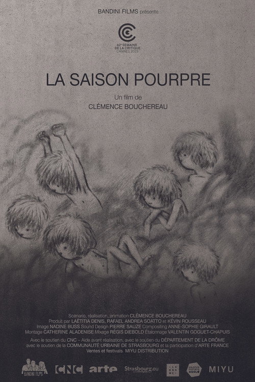 Movie poster for The Purple Season (2023)