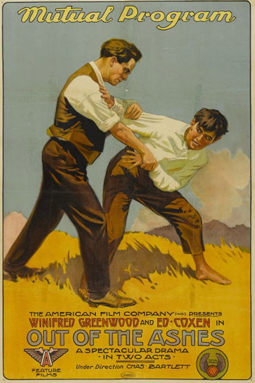 Movie poster for Out Of The Ashes (1915)