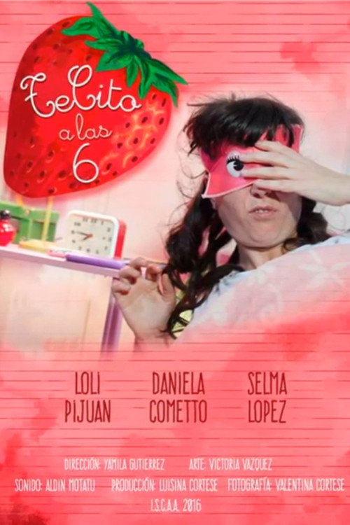 Movie poster for TeCito a las 6 (2016)