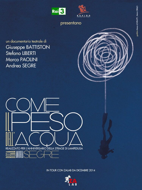 Movie poster for Come il peso dell'acqua (2014)