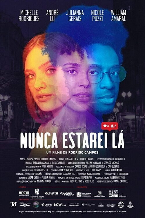 Movie poster for Nunca Estarei Lá (2022)