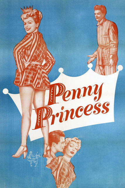 Movie poster for Penny Princess (1952)