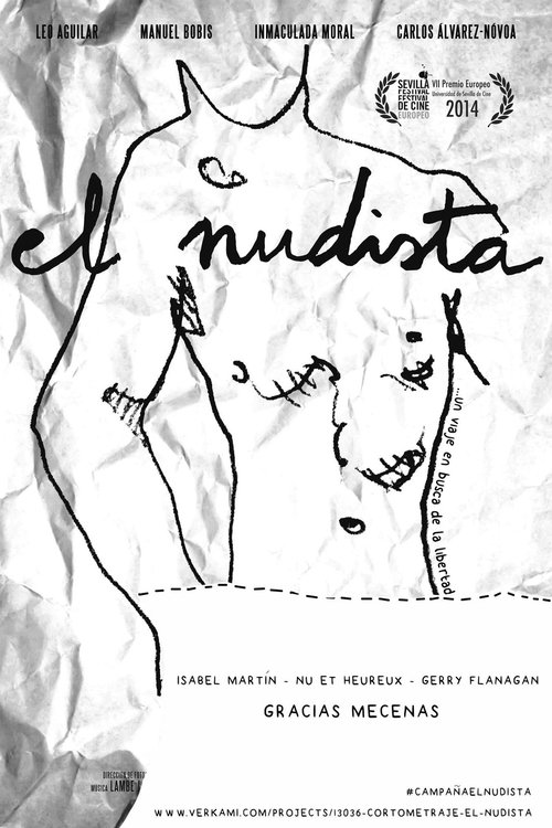 Movie poster for The Nudist (2015)