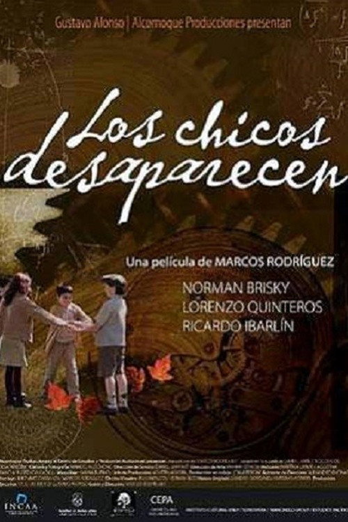 Movie poster for Los chicos desaparecen (2008)