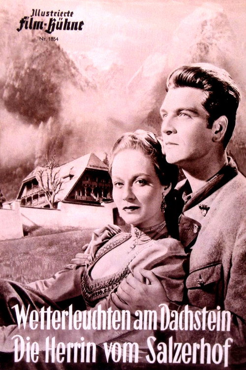 Movie poster for Wetterleuchten am Dachstein (1953)