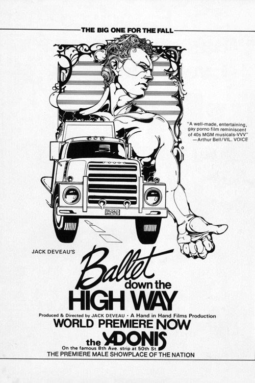 Movie poster for Ballet Down the Highway (1975)