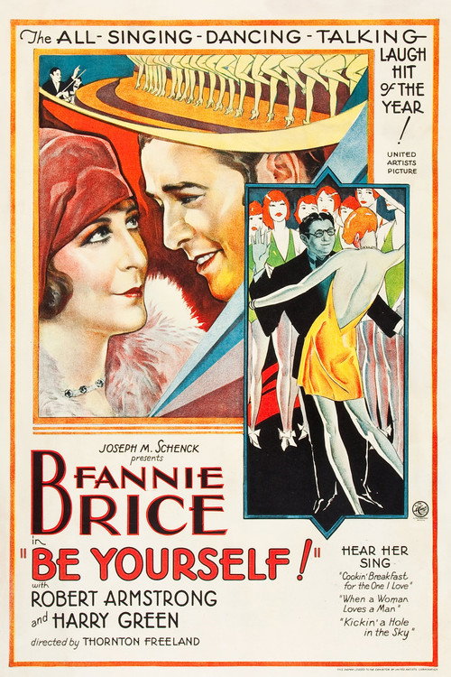 Movie poster for Be Yourself! (1930)
