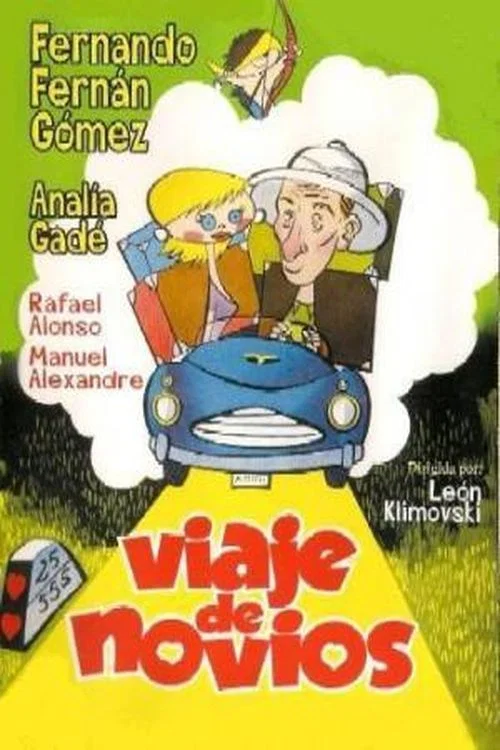 Movie poster for Viaje de novios (1956)