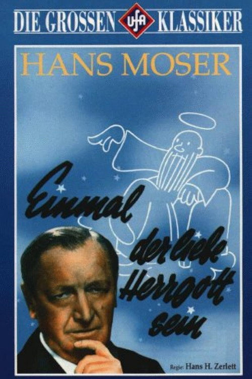 Movie poster for Einmal der liebe Herrgott sein (1942)