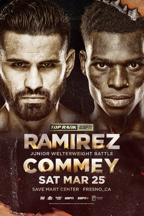 Movie poster for Jose Ramirez vs. Richard Commey (2023)