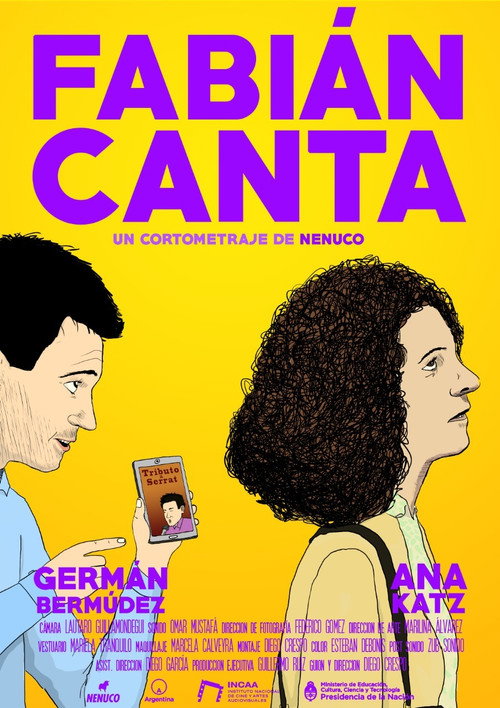 Movie poster for Fabián canta (2021)