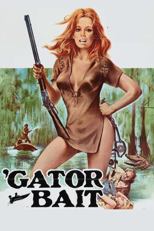 Movie poster for 'Gator Bait (1974)