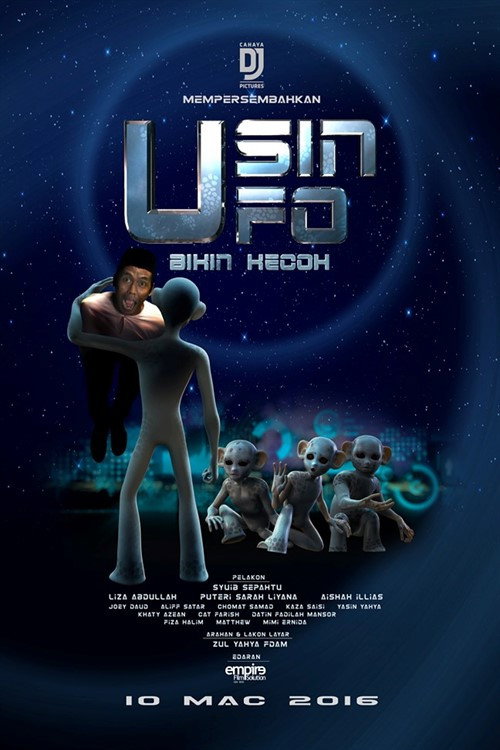 Movie poster for Usin UFO Bikin Kecoh (2016)