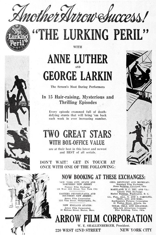Movie poster for The Lurking Peril (1919)
