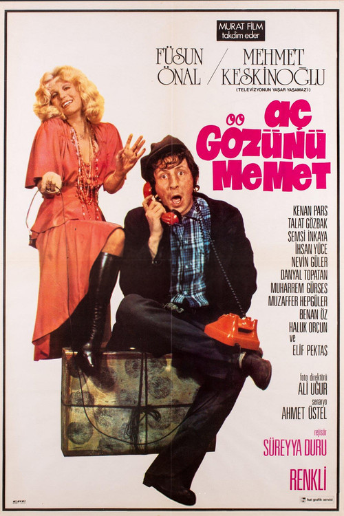 Movie poster for Aç Gözünü Mehmet (1974)