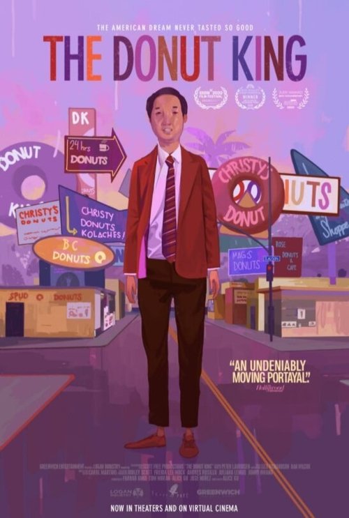 Movie poster for The Donut King (2020)