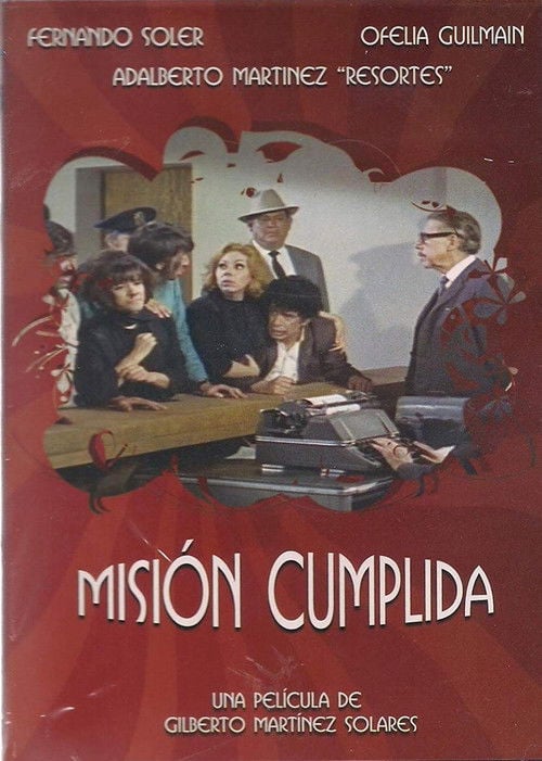 Movie poster for Misión cumplida (1970)