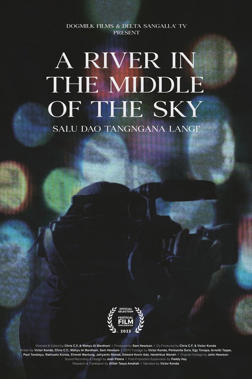 Movie poster for A River in the Middle of the Sky (2023)