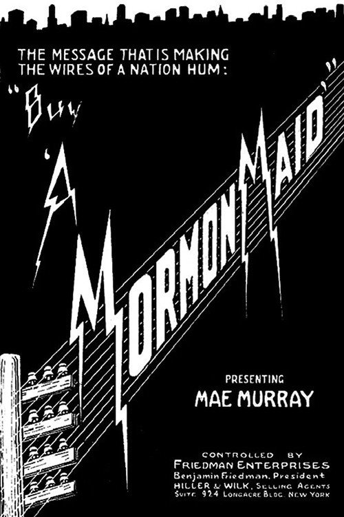 Movie poster for A Mormon Maid (1917)