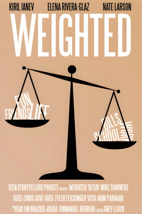 Movie poster for Weighted (2026)