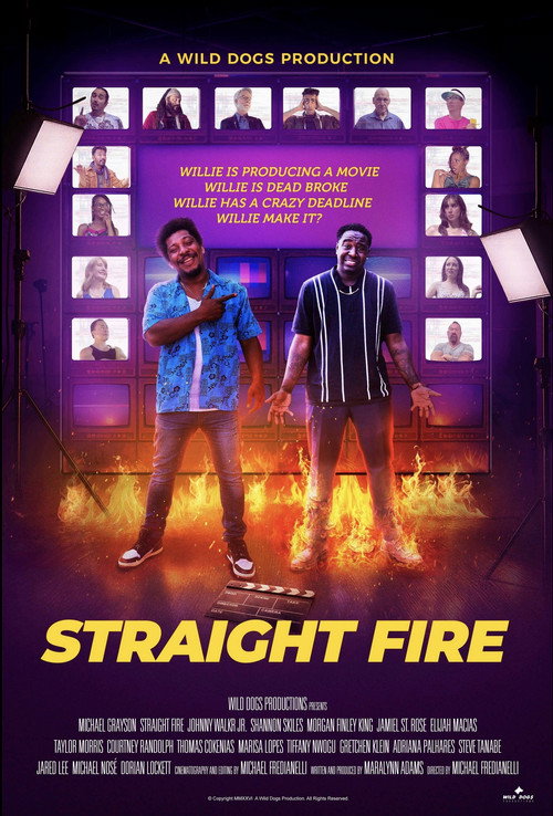 Movie poster for Straight Fire (2026)
