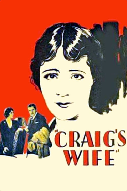 Movie poster for Craig's Wife (1928)