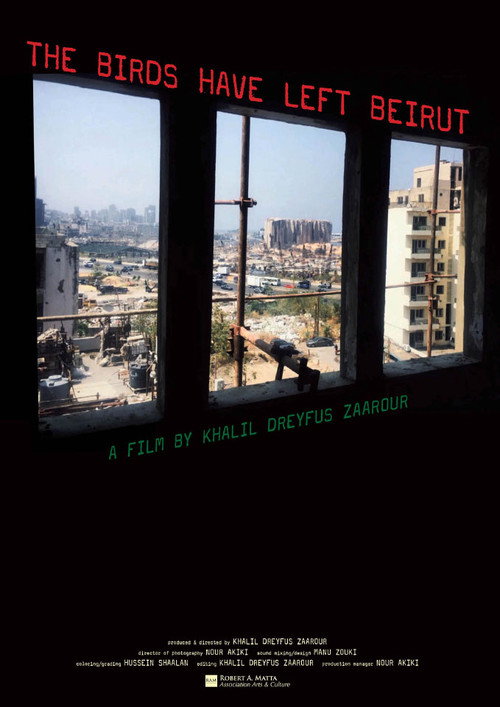 Movie poster for The Birds Have Left Beirut