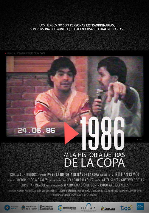 Movie poster for 1986. The story behind the Cup (2016)