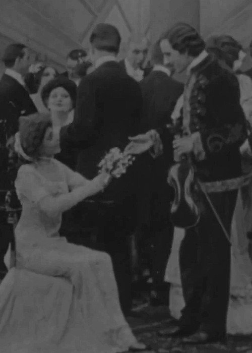 Movie poster for The Faded Lilies (1909)