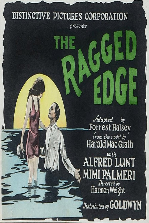 Movie poster for The Ragged Edge (1923)