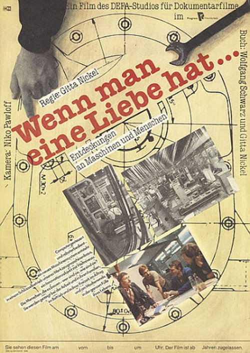 Movie poster for Wenn man eine Liebe hat (1987)