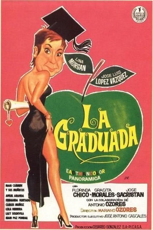 Movie poster for La graduada (1971)