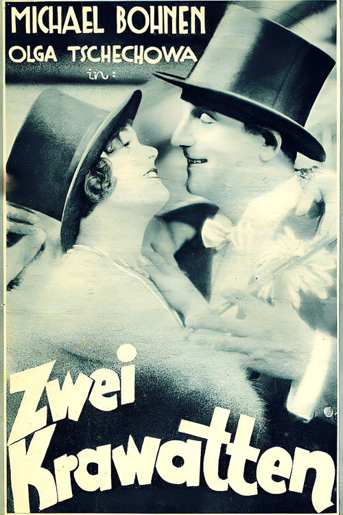 Movie poster for Zwei Krawatten (1930)