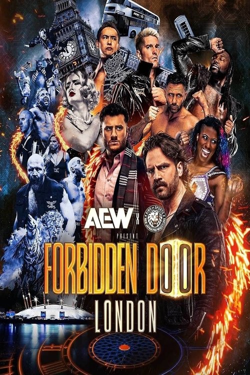 Movie poster for AEW x NJPW: Forbidden Door 2025 (2025)