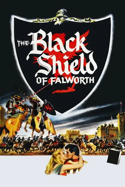 Movie poster for The Black Shield of Falworth (1954)