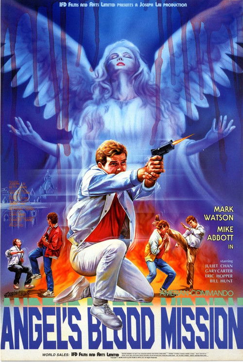 Movie poster for American Commando: Angel's Blood Mission (1988)