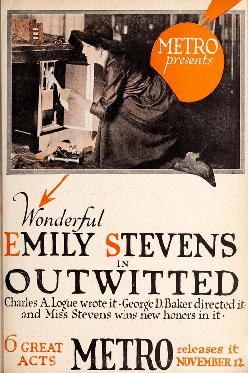 Movie poster for Outwitted (1917)