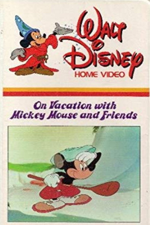 Movie poster for On Vacation with Mickey Mouse and Friends (1956)