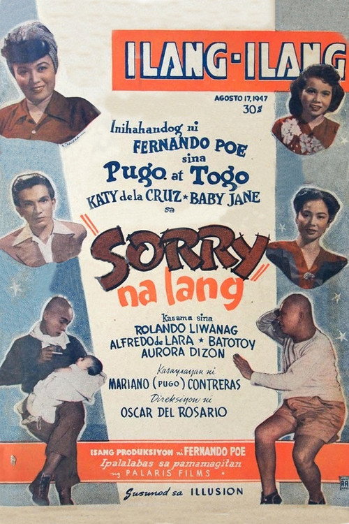 Movie poster for Sorry Na Lang (1947)