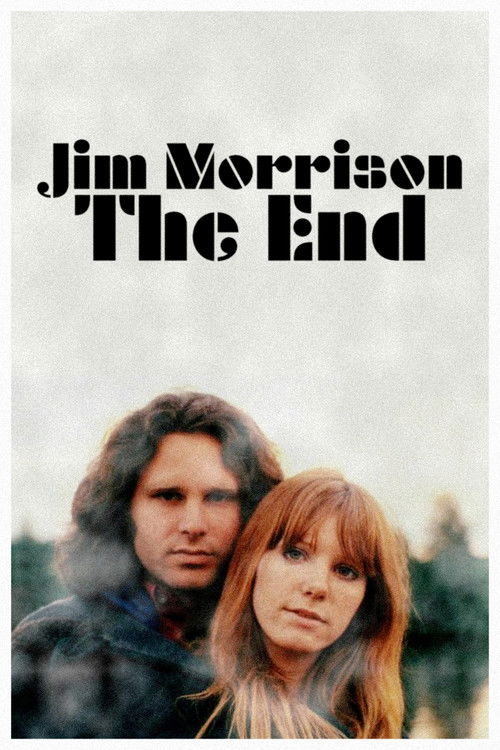 Movie poster for Jim Morrison: The End (2021)