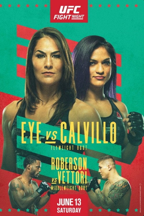 Movie poster for UFC on ESPN 10: Eye vs. Calvillo (2020)
