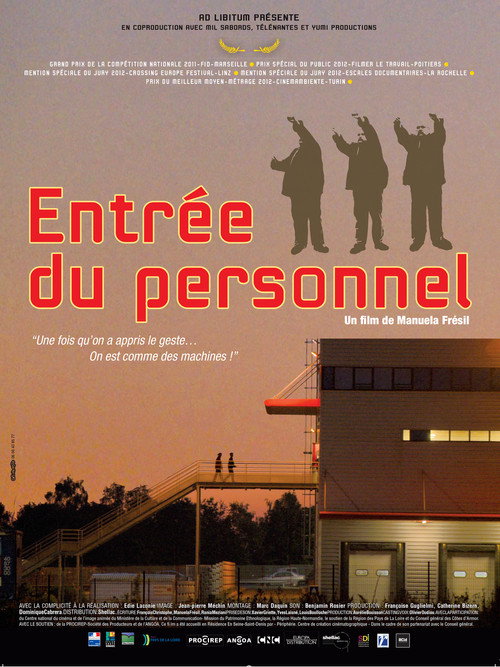 Movie poster for Entrée du personnel (2013)