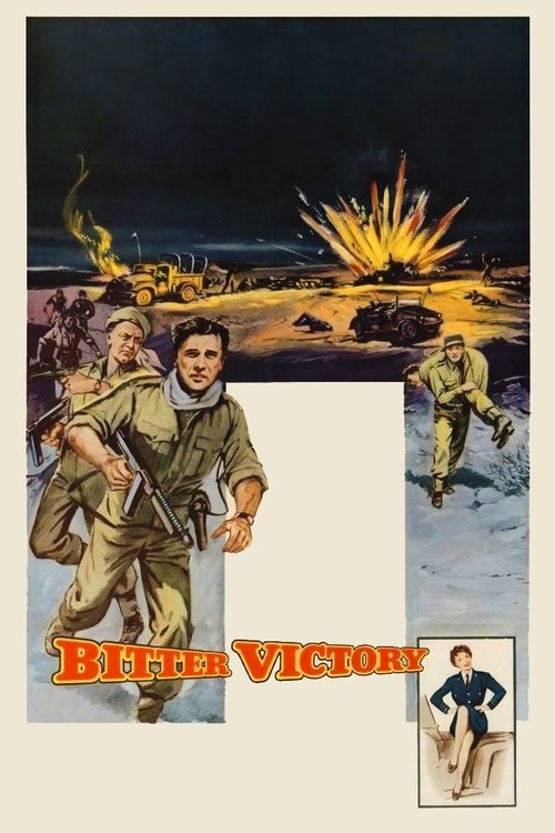 Movie poster for Bitter Victory (1957)