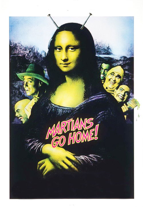 Movie poster for Martians Go Home (1989)