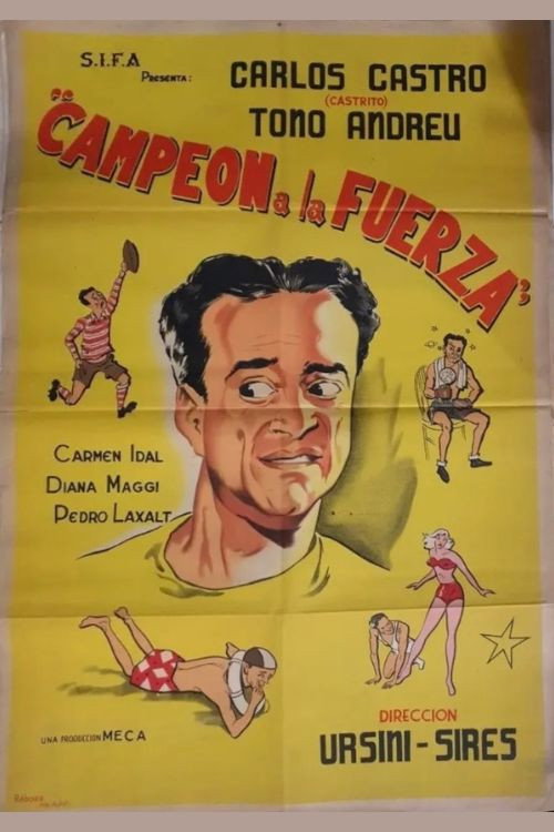 Movie poster for Champion by force (1950)